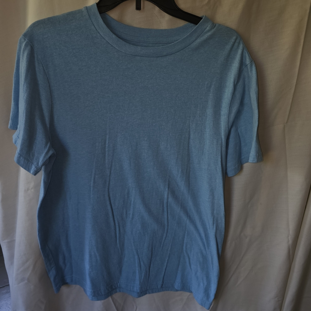 urban pipeline Men's Light Blue Crew Neck Short Sleeve Tee